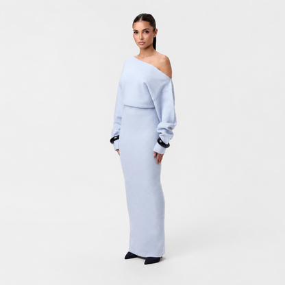 Tahlia - Stilvolles One-Shoulder Maxikleid