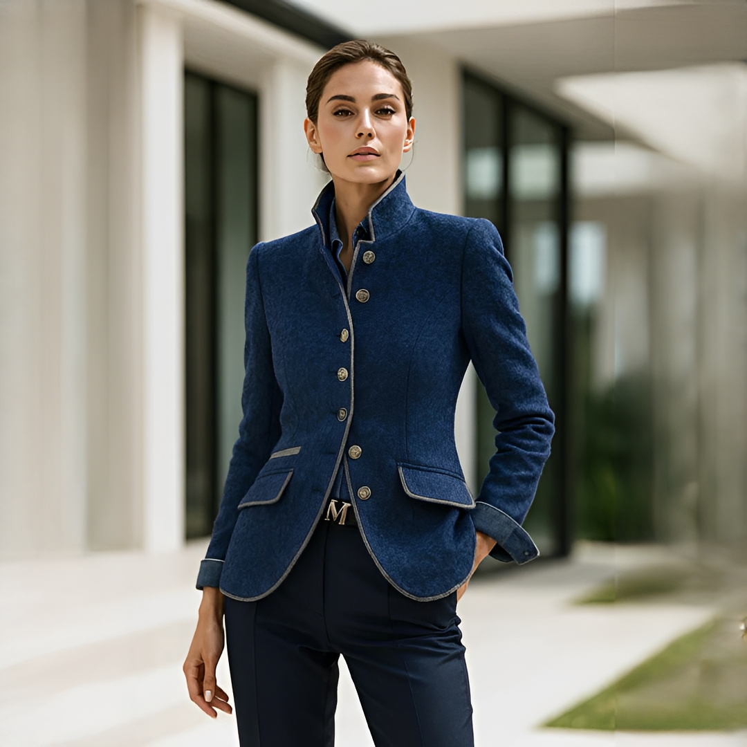 Valerie - Schicke Stehkragenjacke
