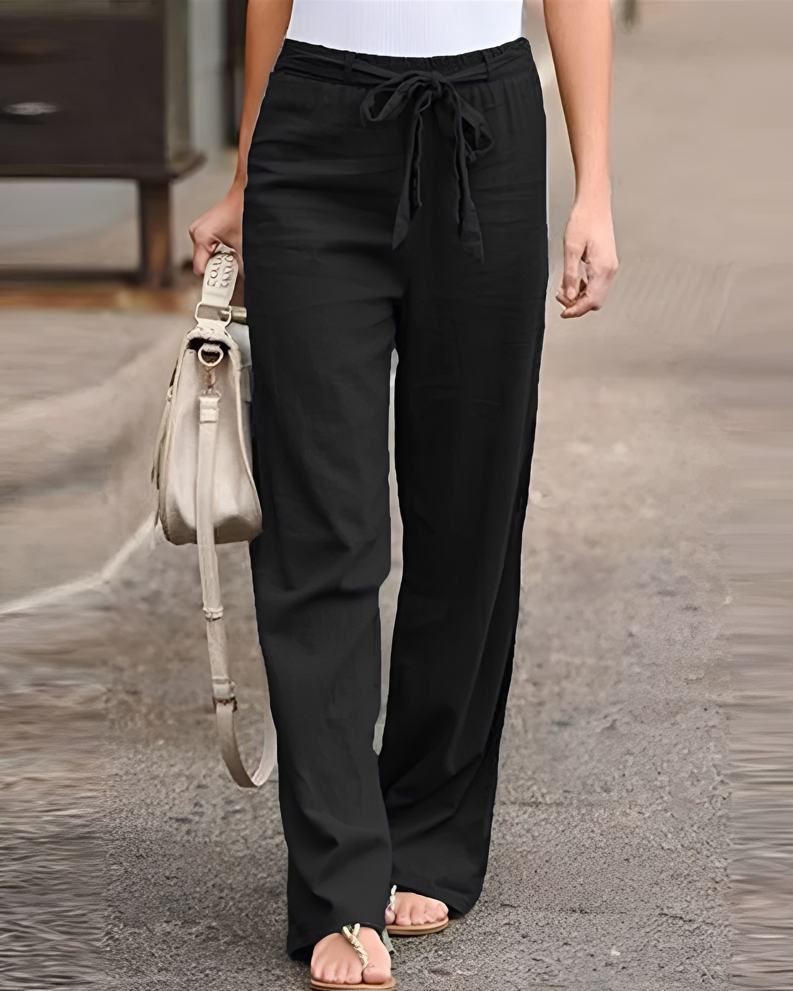 Saniyah - Hose mit verstellbarem Bund und Kordelzug