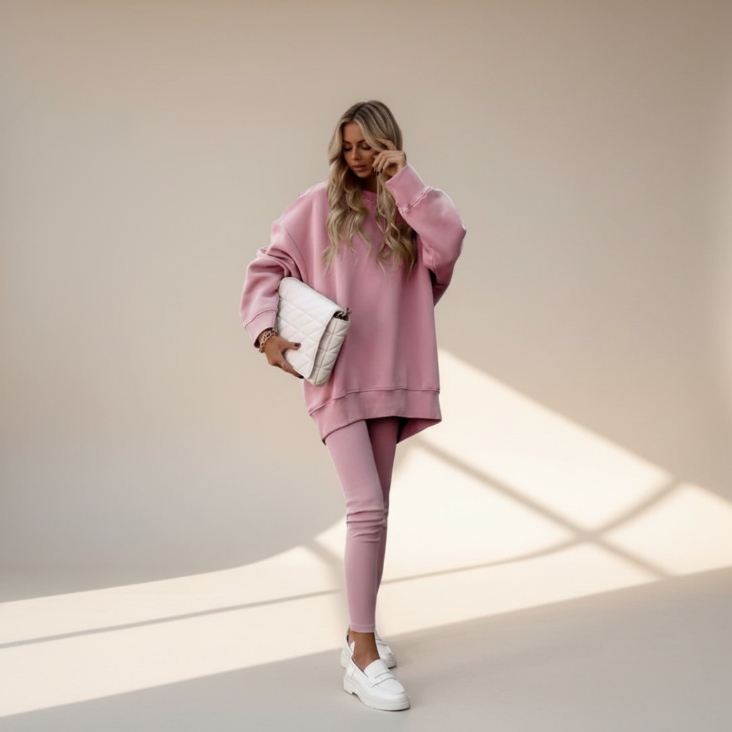 Jashanna - Oversized Langarmhosen-Set