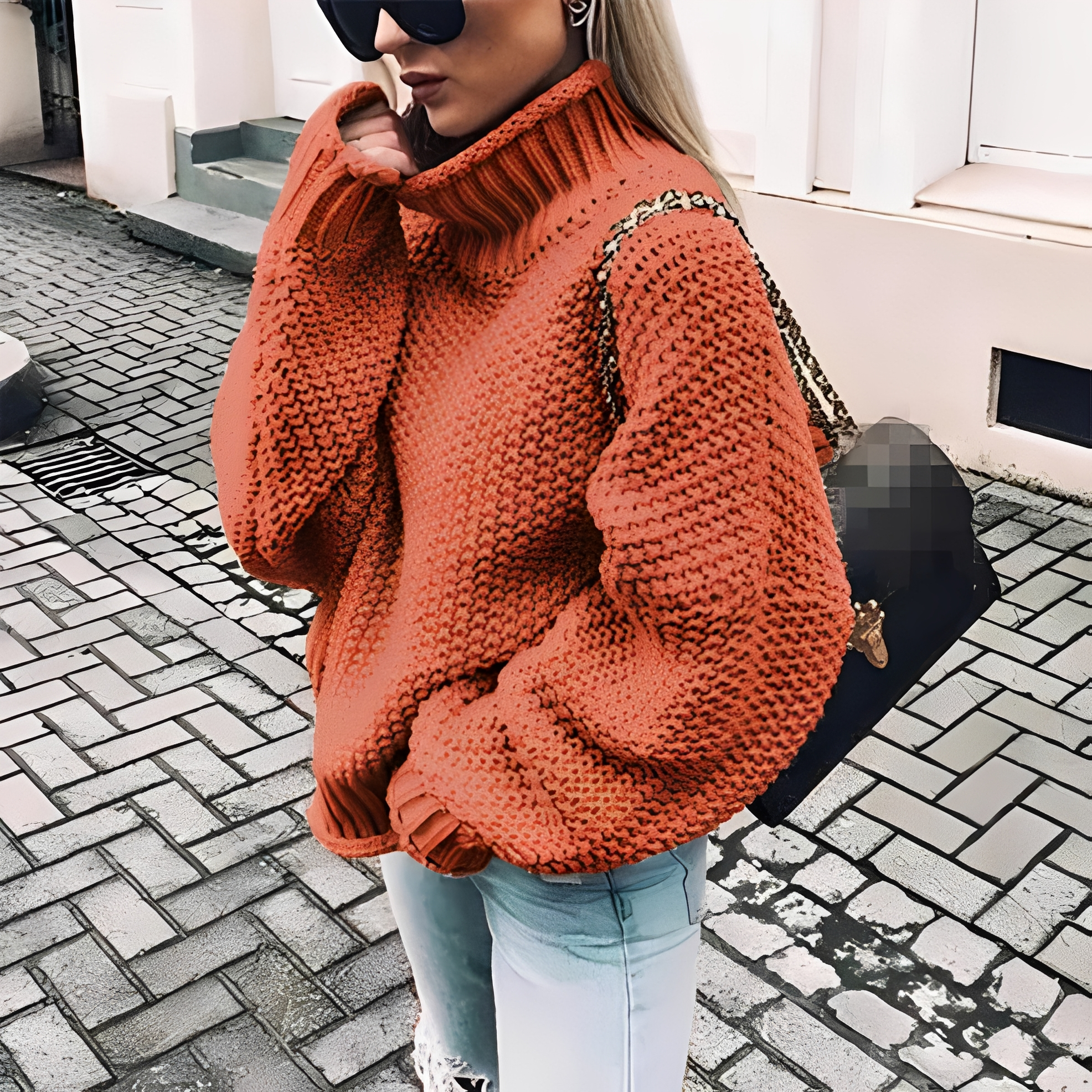 Brooke - Komfortabler Rollkragenpullover
