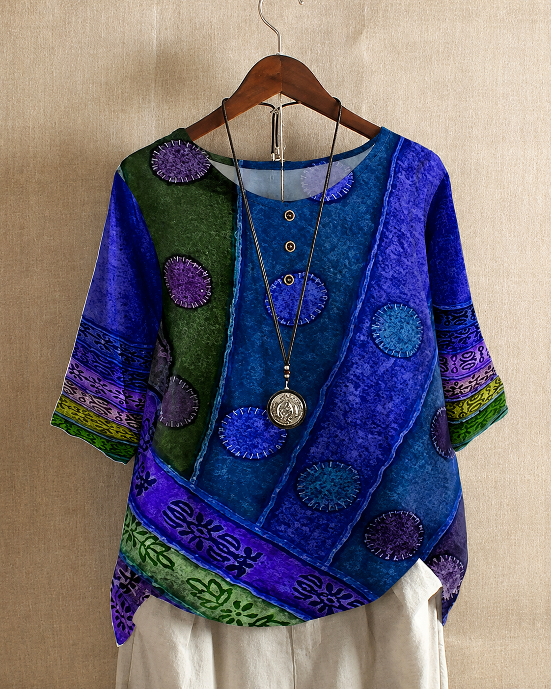 Ferlisha - Elegante und lockere Bluse