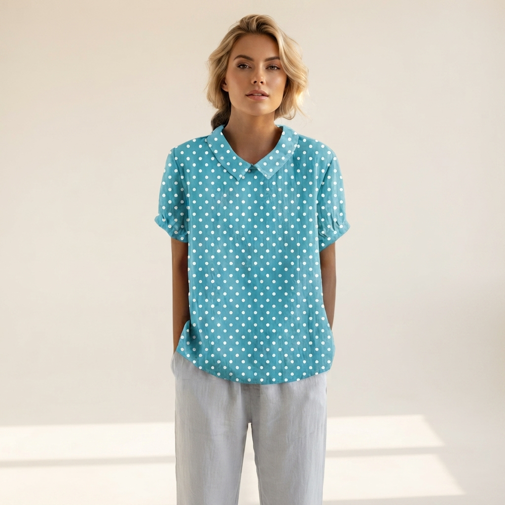 Salmah - Elegante und Fließende Bluse
