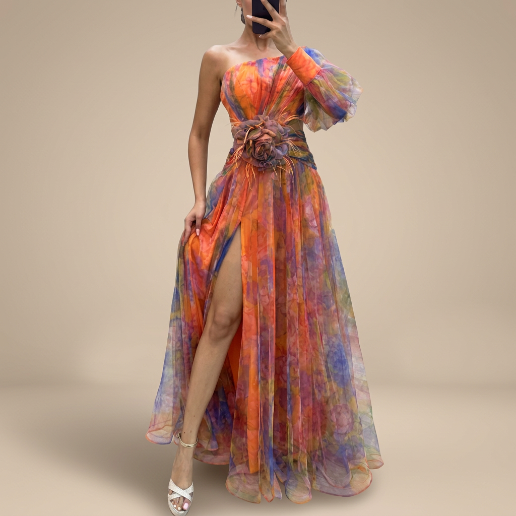 Dianna - Eindrucksvolles Tüll-Maxikleid