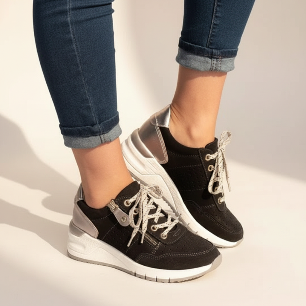 Nolwene - Lässige Schnürsneaker