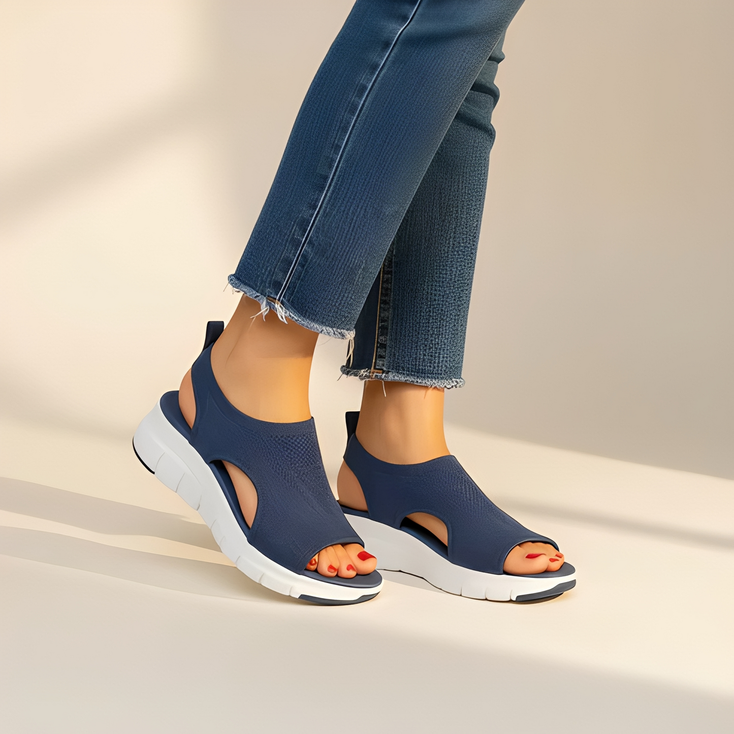 Jocelyne - Atmungsaktive Sandalen
