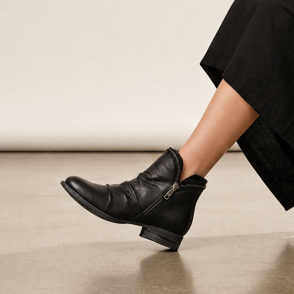 Julie - Elegante Stiefeletten mit Reißverschluss