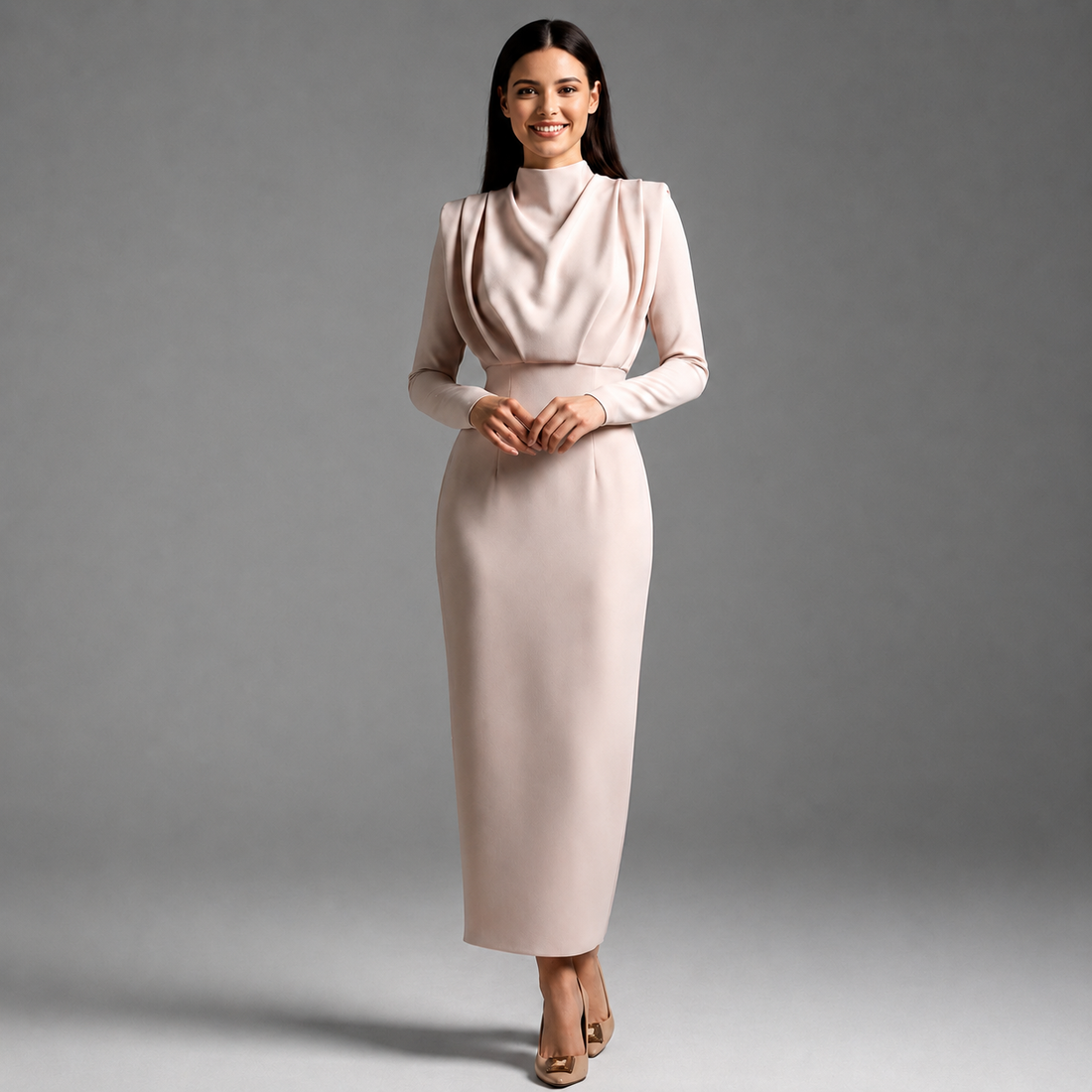 Darby - Modisches Langarmkleid