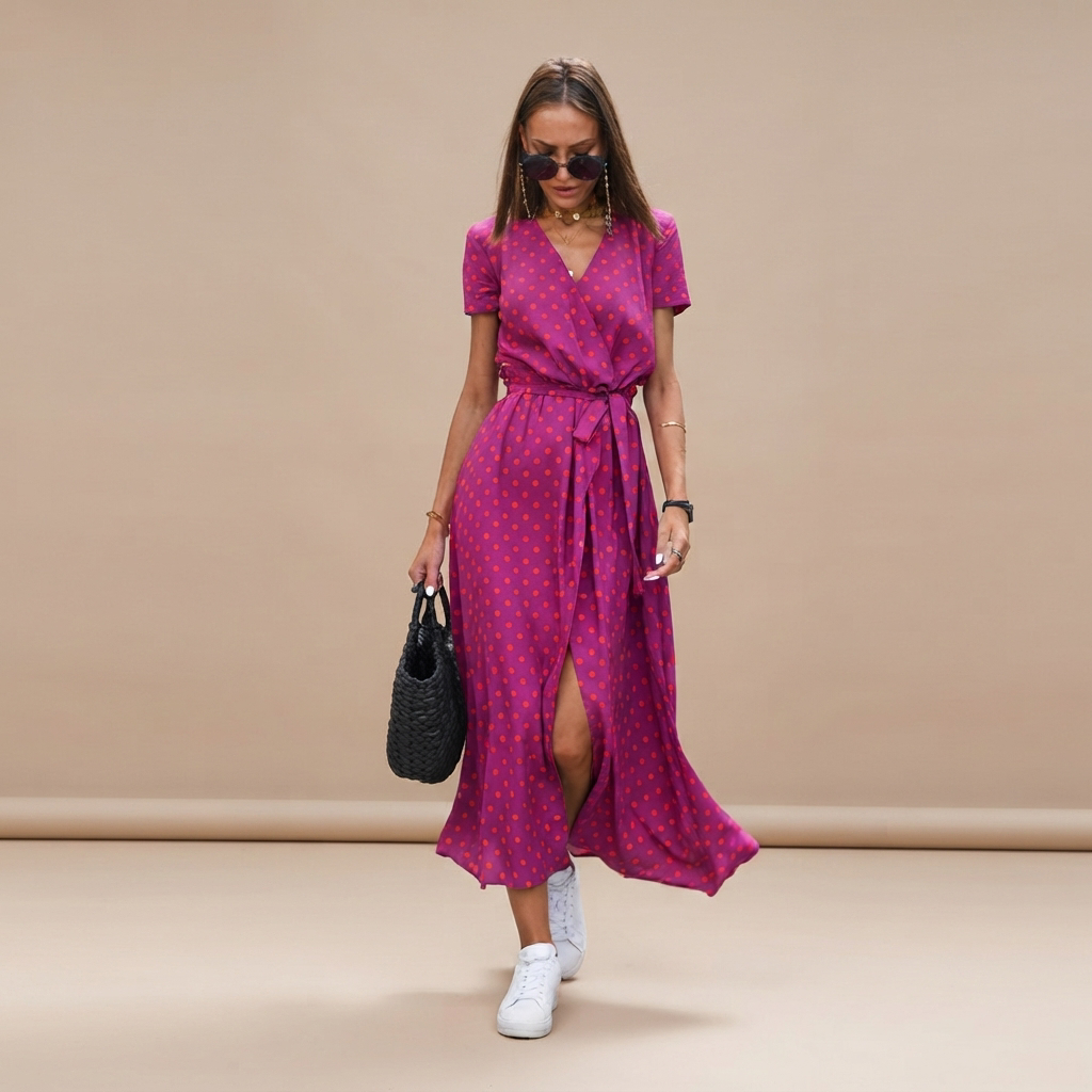 Sophie - Stilvolles und leichtes Midikleid