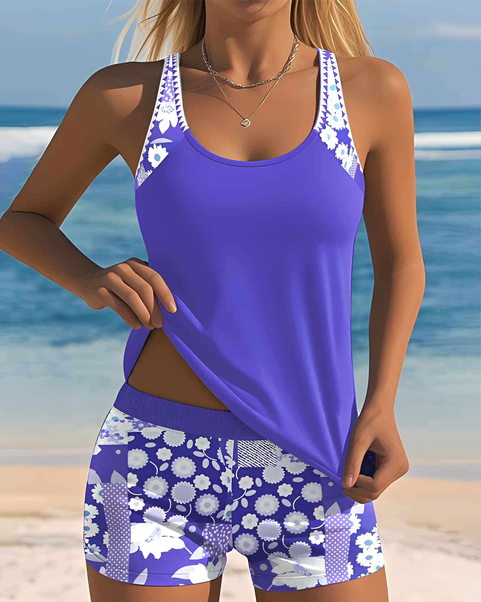 Jasmeen - Stilvolles Tankini-Set
