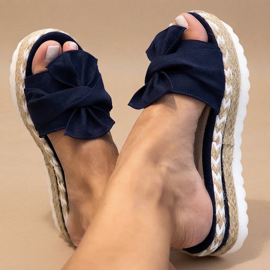 Claudia - Modische Sandalen mit Schleife