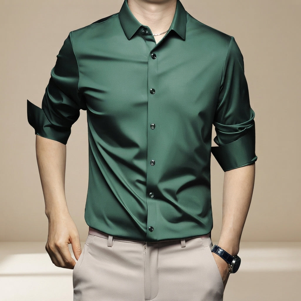 Esmaeel - Bequemes, faltenfreies Poloshirt