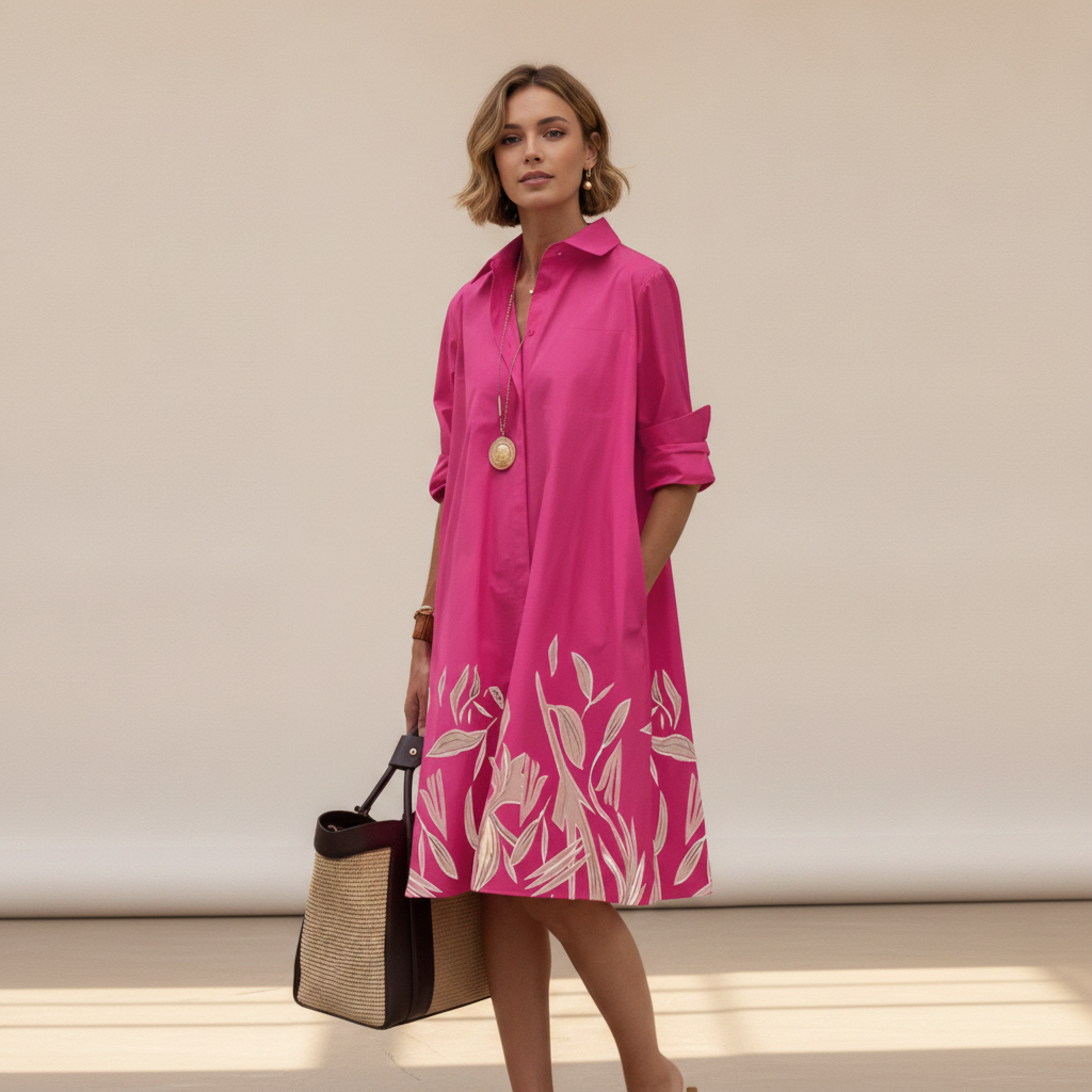 Gameela - Elegantes Lockeres Kleid