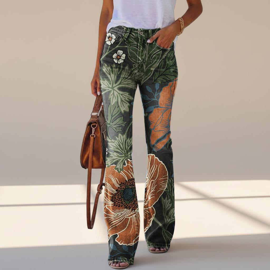 Shelby - Fließende Slim-Fit Jeans