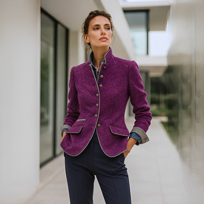 Valerie - Schicke Stehkragenjacke