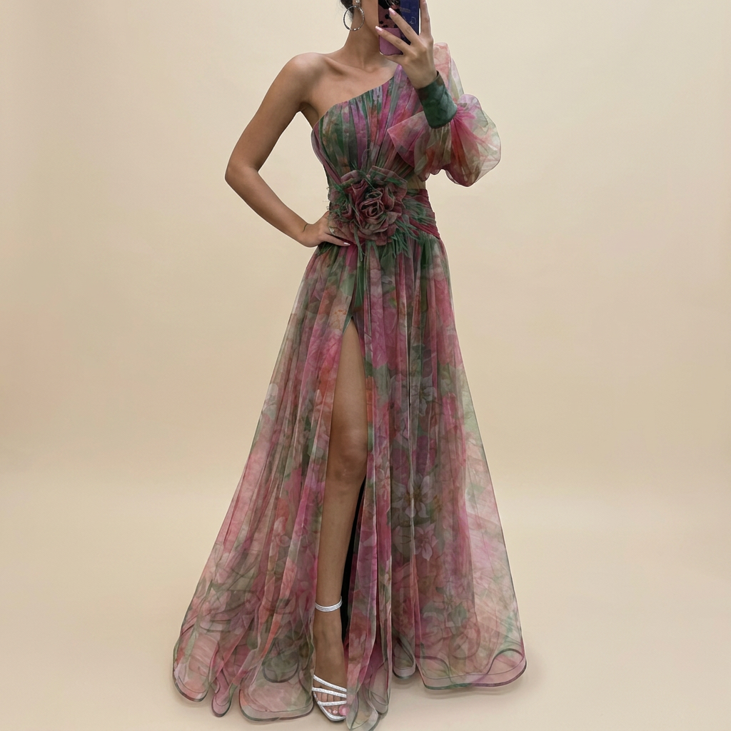 Dianna - Eindrucksvolles Tüll-Maxikleid