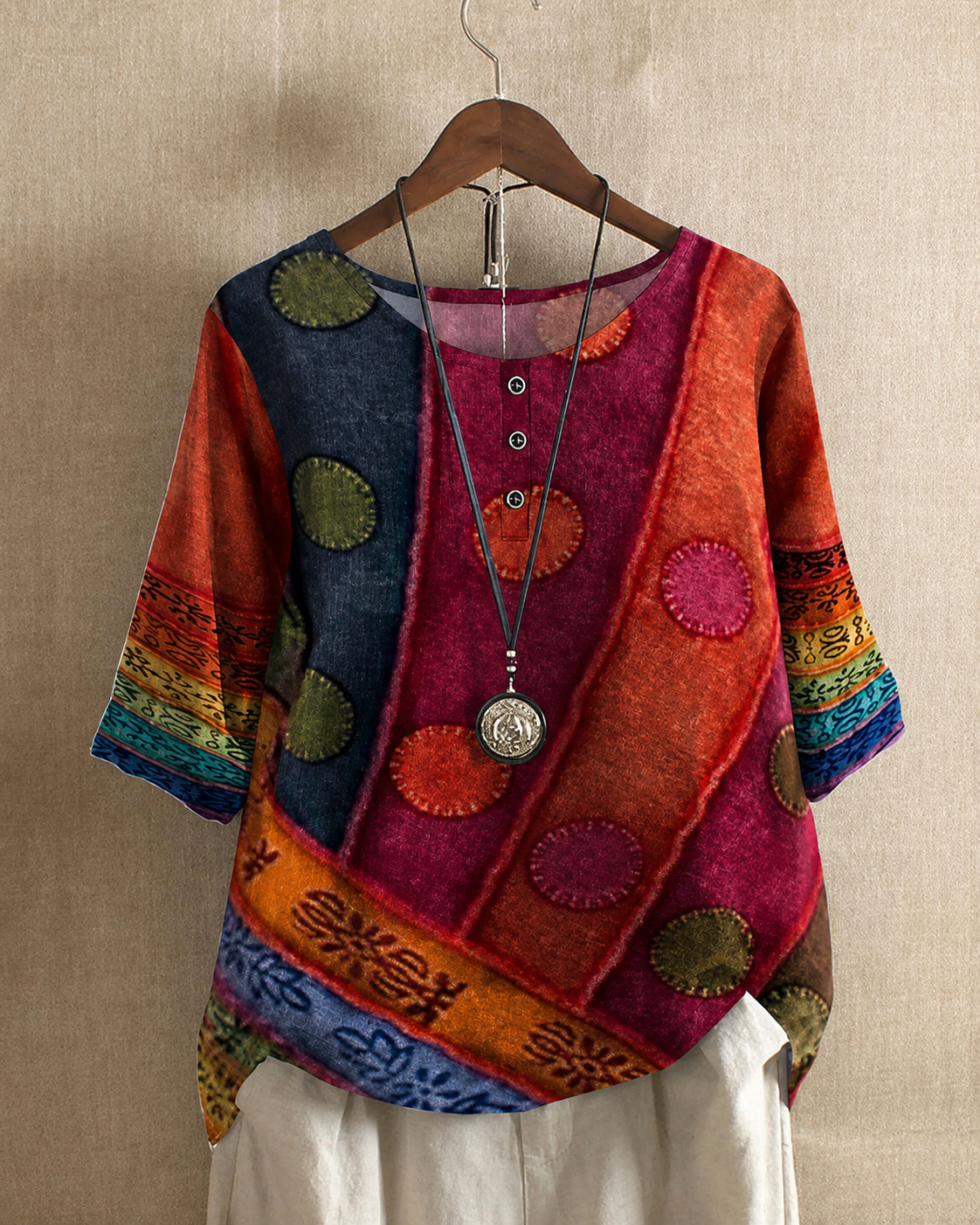 Ferlisha - Elegante und lockere Bluse