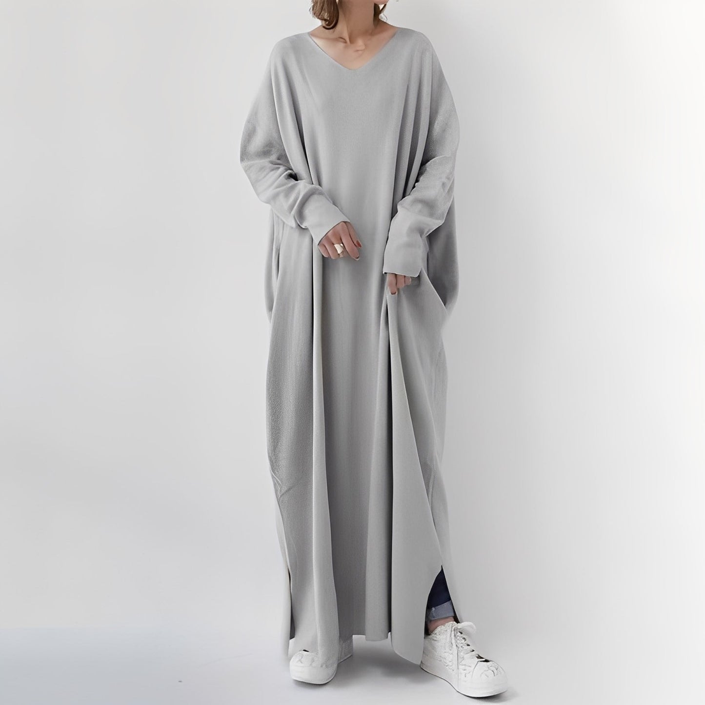 Georgine - Stylisches Damenkleid mit langen Ärmeln