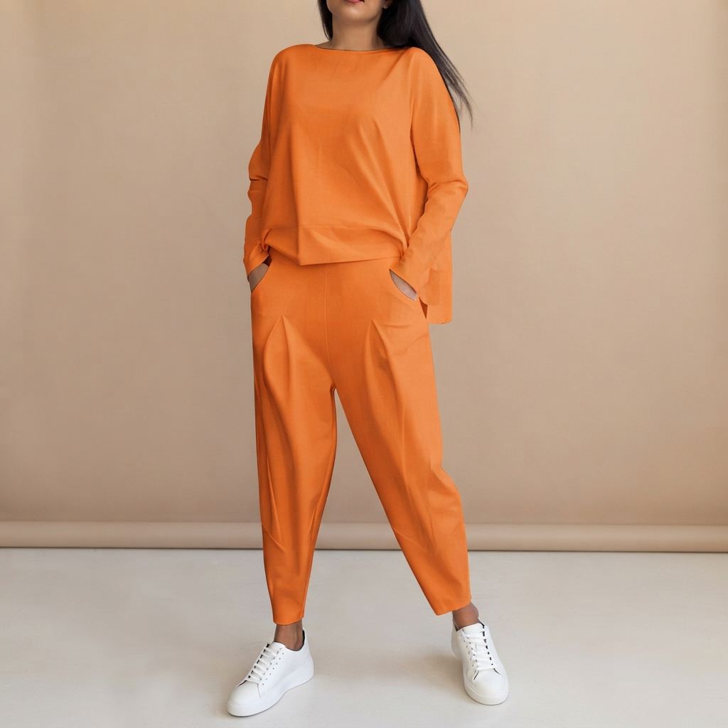 Emilyn - Komfortables Set mit weiter Hose
