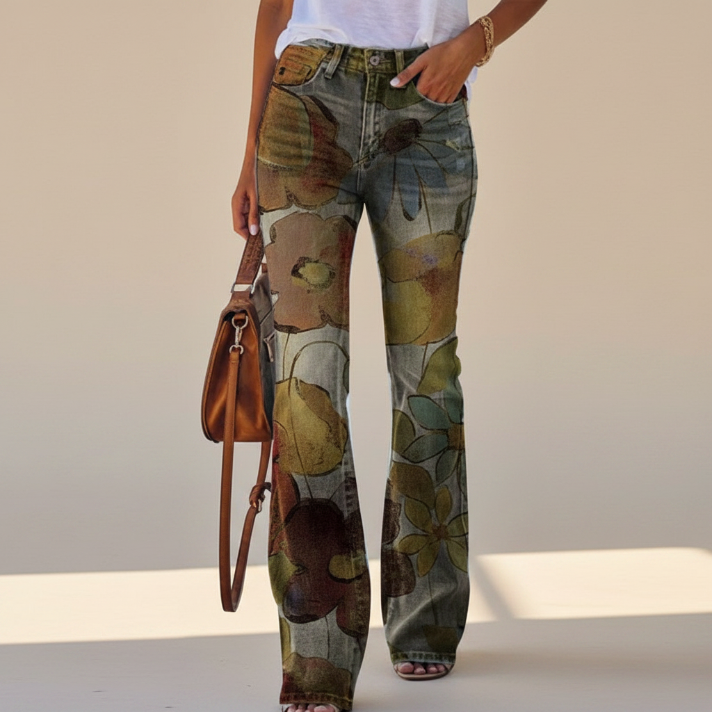 Shelby - Fließende Slim-Fit Jeans