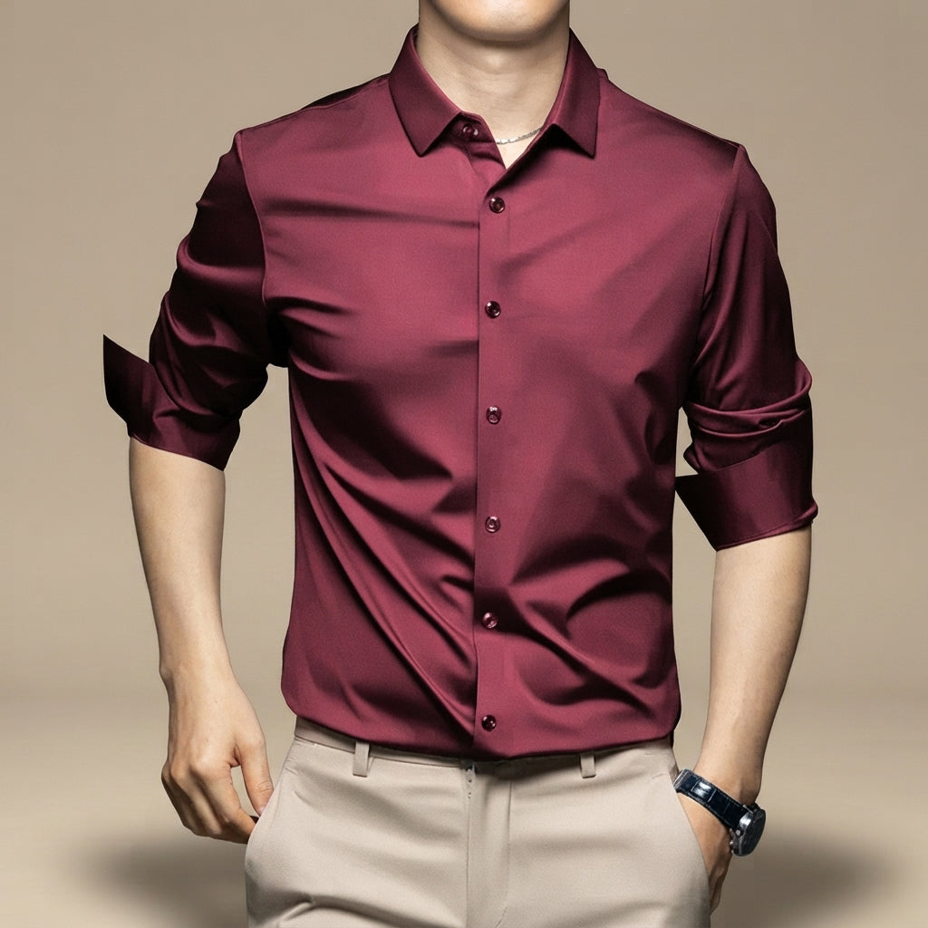 Esmaeel - Bequemes, faltenfreies Poloshirt