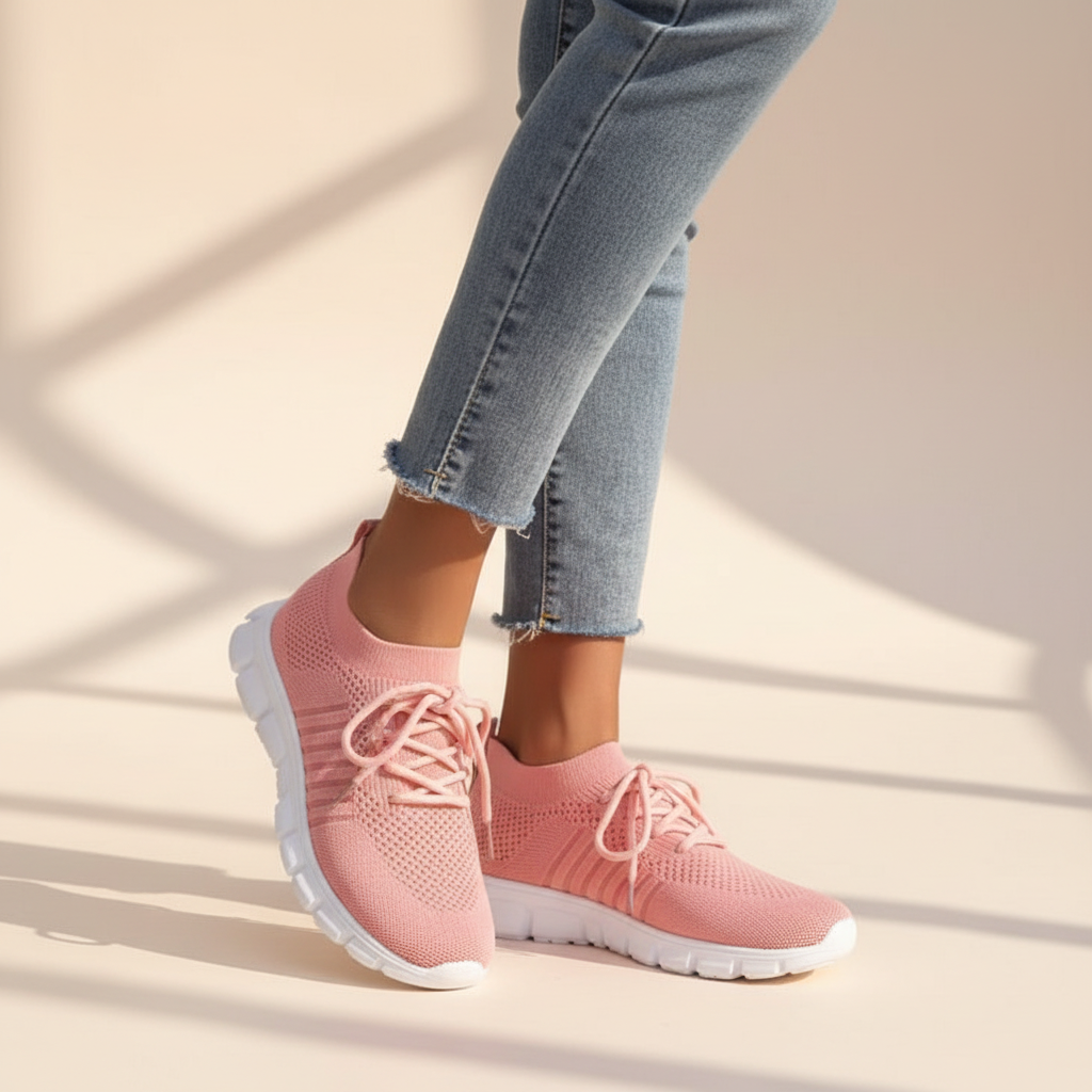 Vicky - Atmungsaktive Schnürsneaker