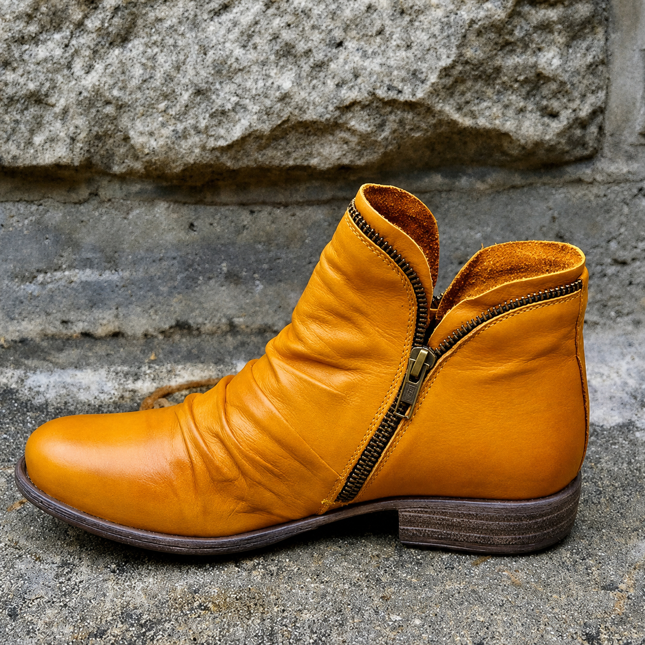 Julie - Elegante Stiefeletten mit Reißverschluss