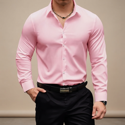 Percy - Komfortables Langarm-Poloshirt