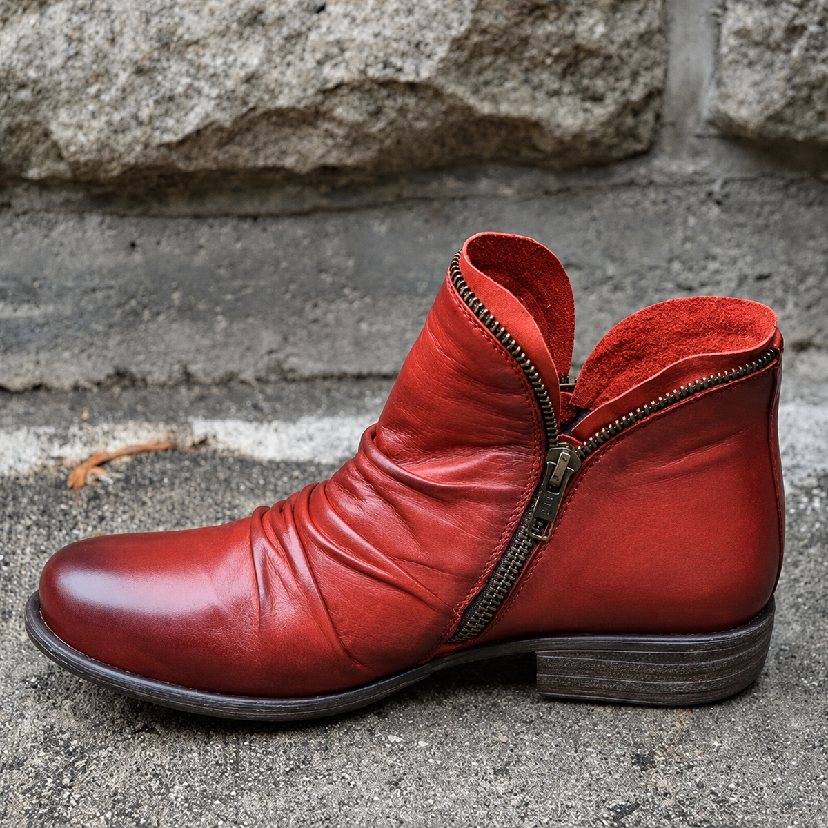 Julie - Elegante Stiefeletten mit Reißverschluss