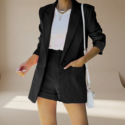 Geraldine - Elegantes Shorts-Anzug-Set