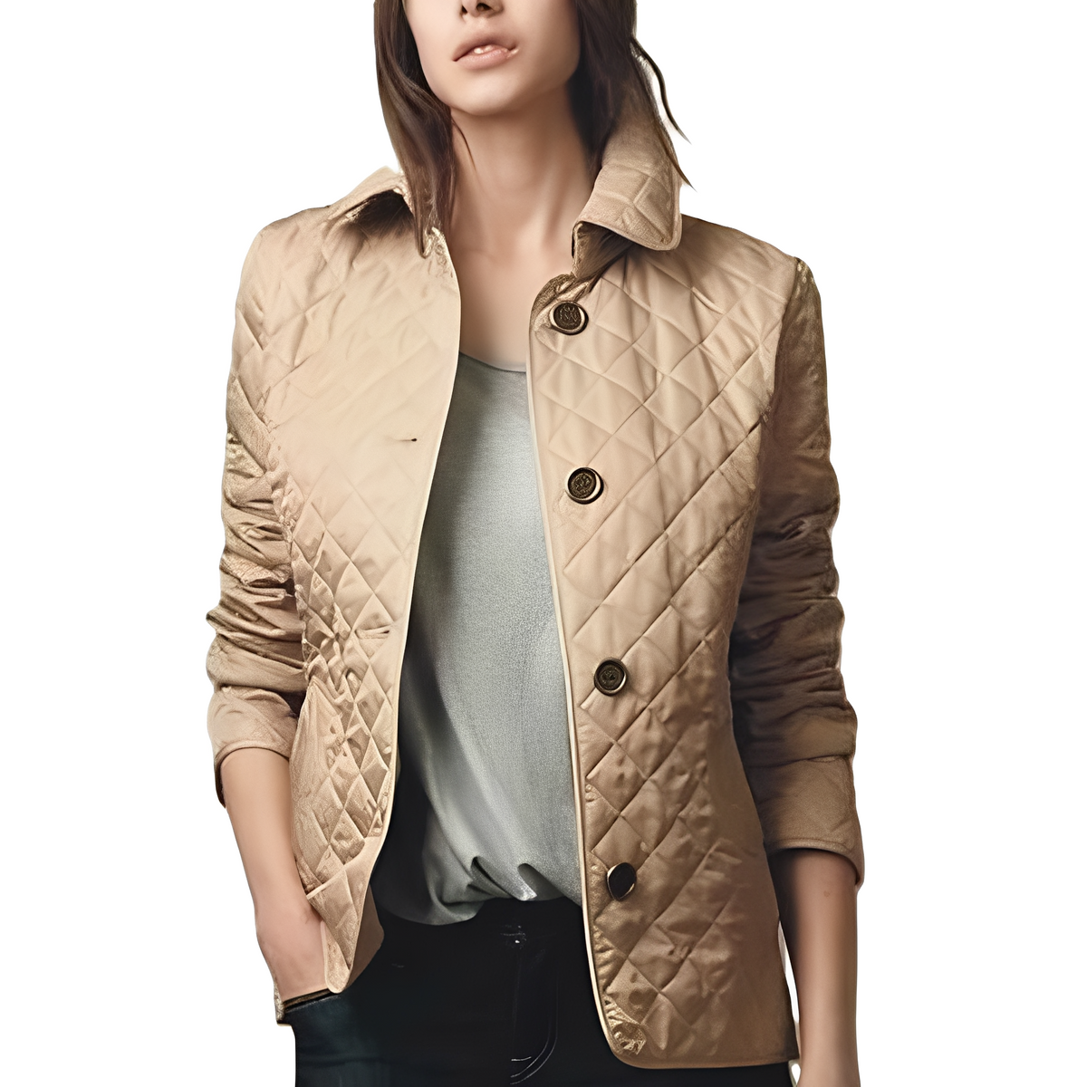 Meryl – Gemütliche Jacke mit tailliertem Schnitt für Damen