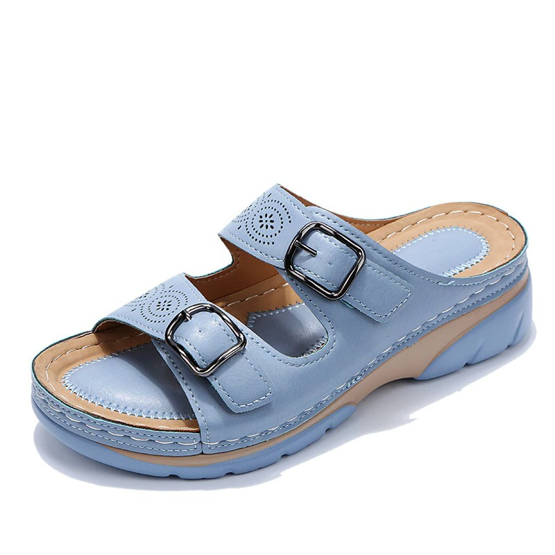 Ariella - Orthopädische Freizeitsandalen mit Keil für Damen