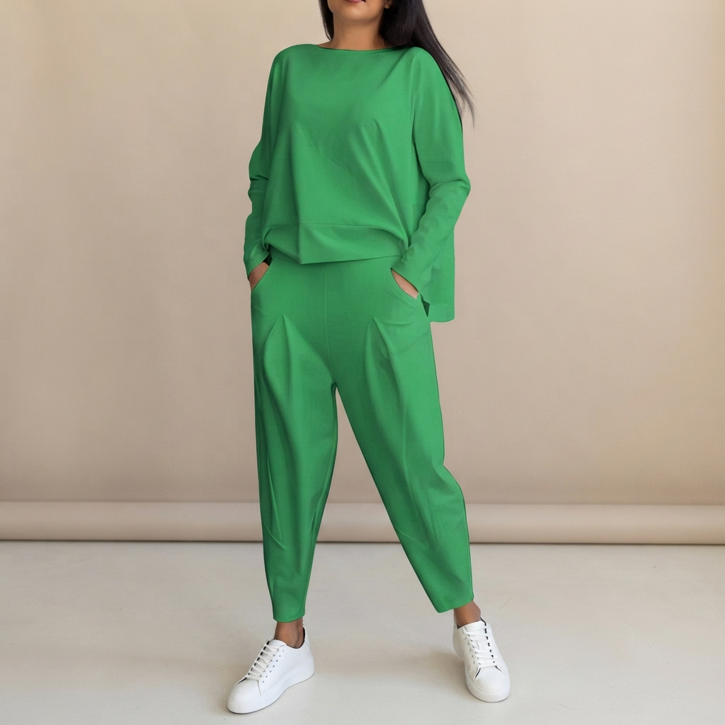 Emilyn - Komfortables Set mit weiter Hose