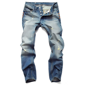 Kaleb - Klassische Jeans im Ripped-Look