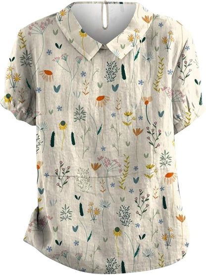 Raelyn - Bluse mit wilden Blumen