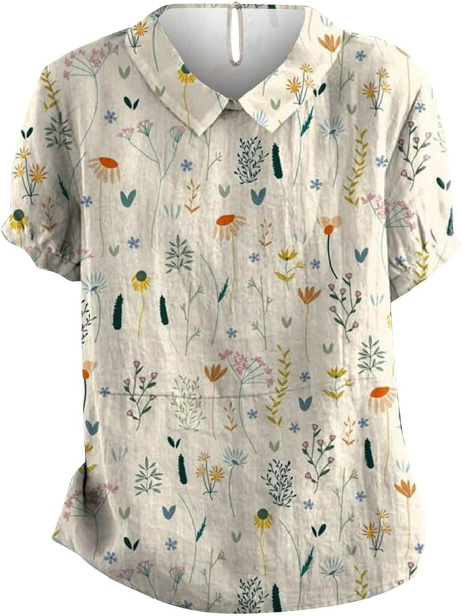 Raelyn - Bluse mit wilden Blumen
