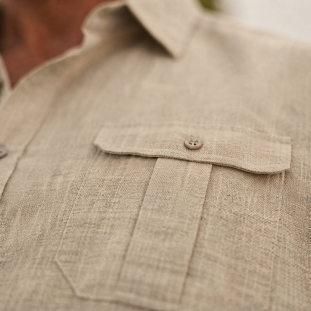 Lewys - Komfortables Button-Down-Poloshirt