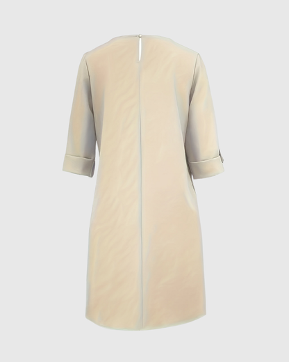 Laure – Fließendes Kleid mit geradem Schnitt und zeitlosem Stil
