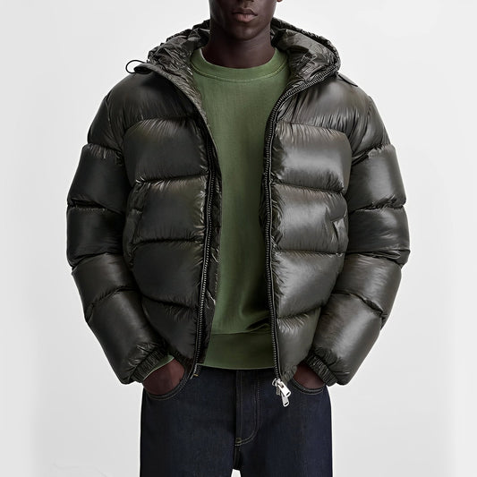 Myles - Herren-Kapuzenjacke aus dicker Daune
