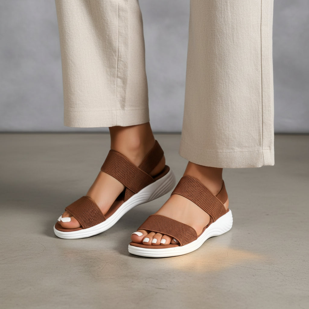 Remy - Sandalen mit Keilabsatz