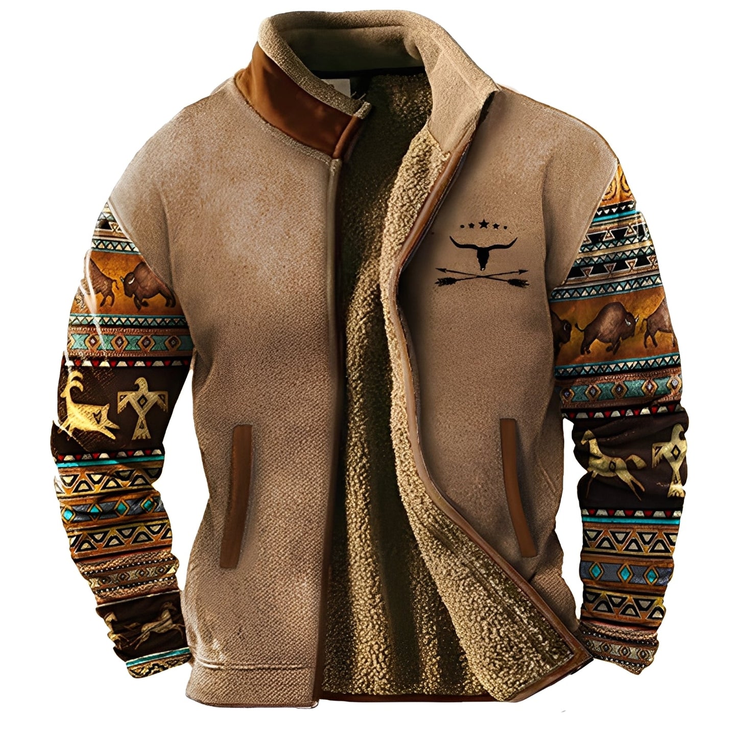 Aubert - Herren-Fleecejacke für Outdoor-Einsätze