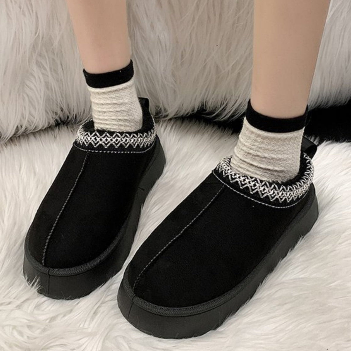 Audrey - Komfortable und kuschelige Winterstiefel