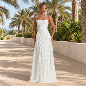 Helena - Schickes Maxikleid mit offenem Rücken