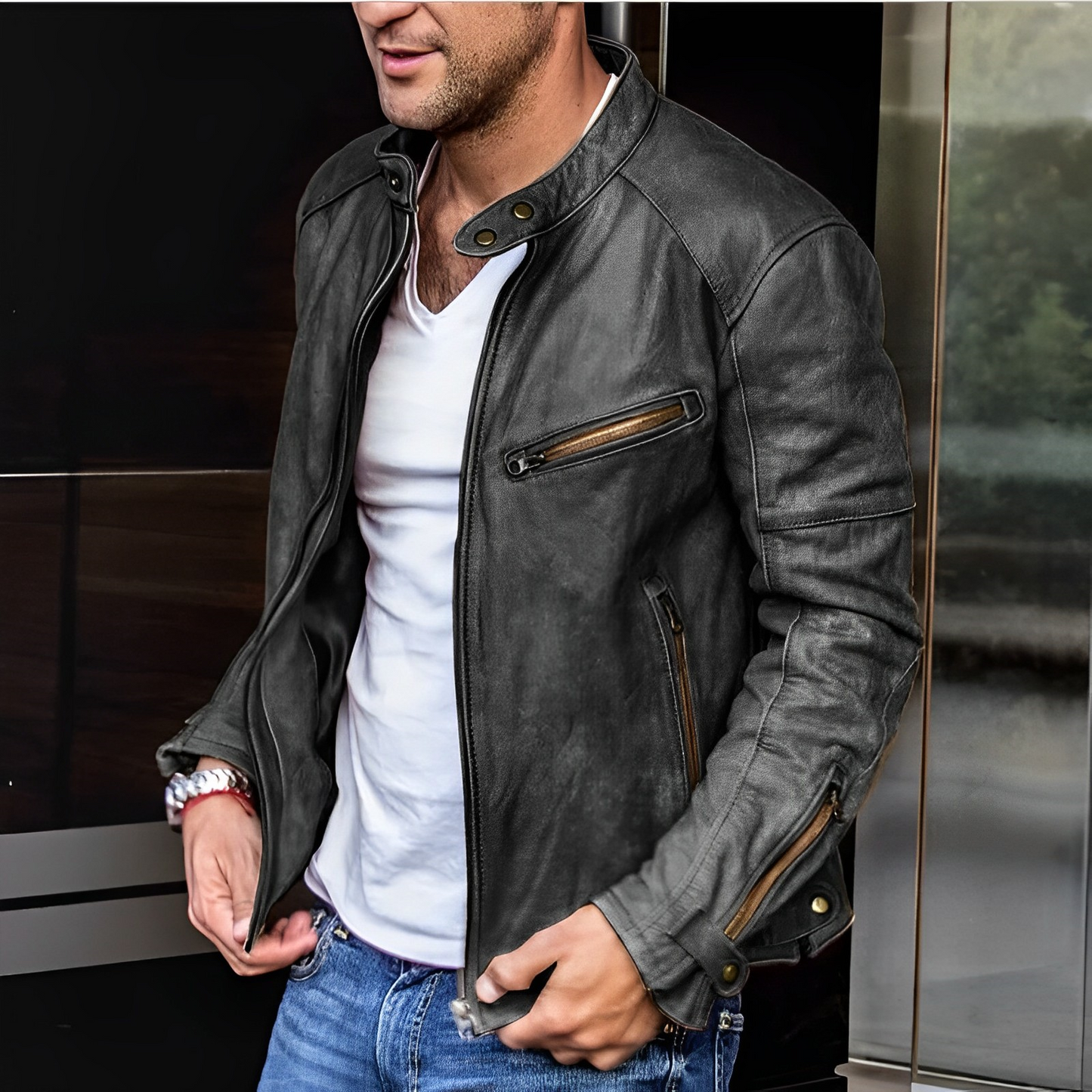 Dalton – Stilvolle Lederjacke für jede Jahreszeit