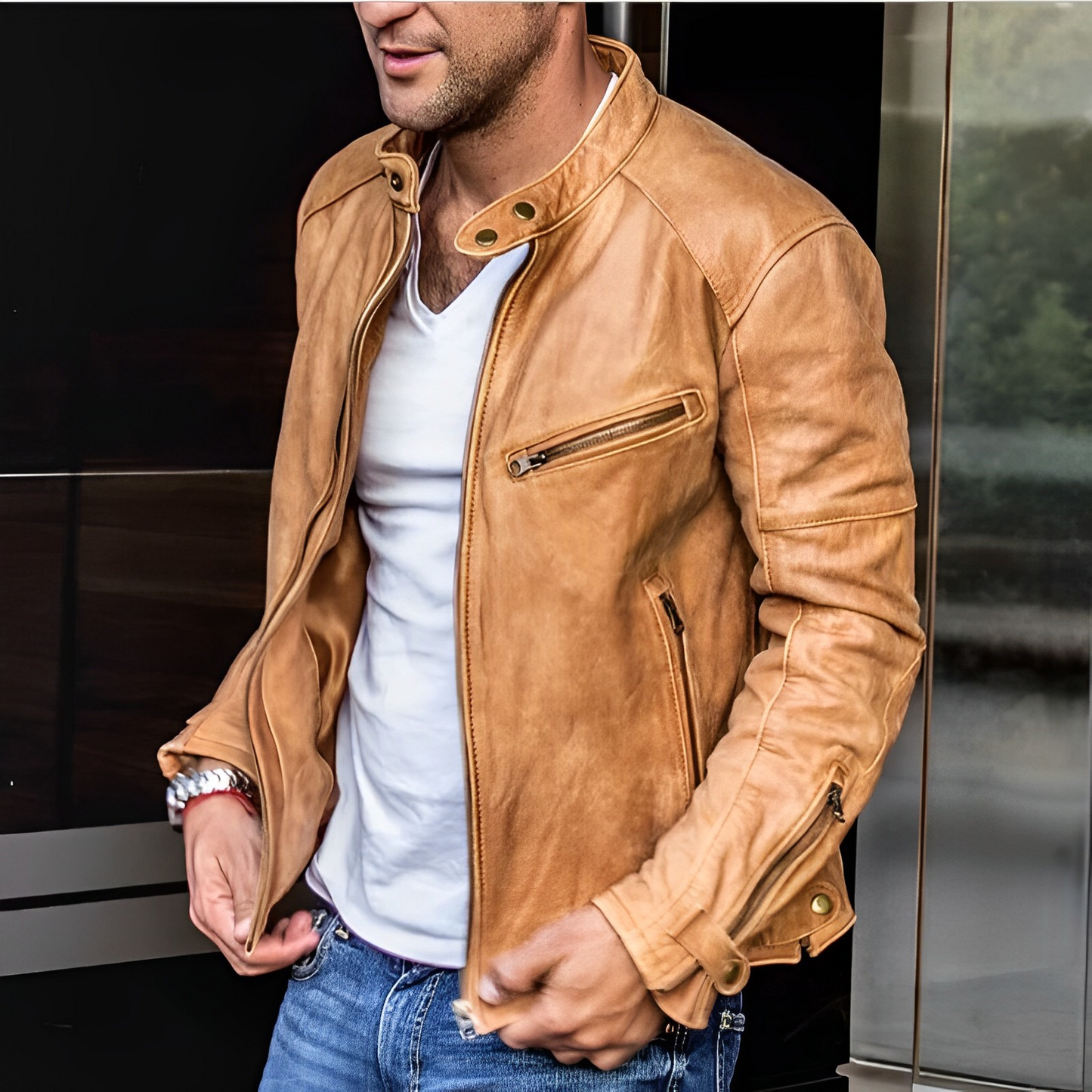 Dalton – Stilvolle Lederjacke für jede Jahreszeit