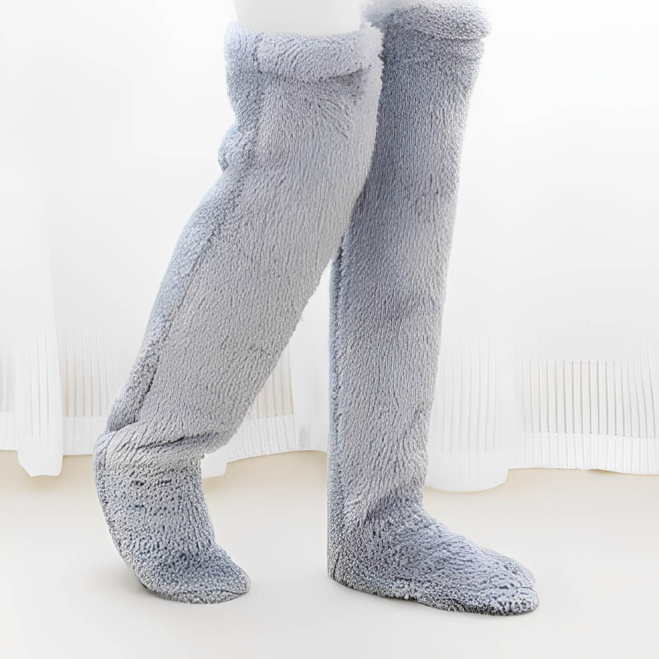 Camellia - Warme Winterkniestrümpfe für Damen