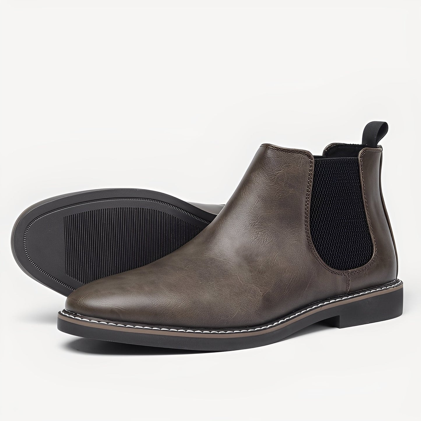 Clifton - Klassische Chelsea-Stiefel aus Leder für Männer