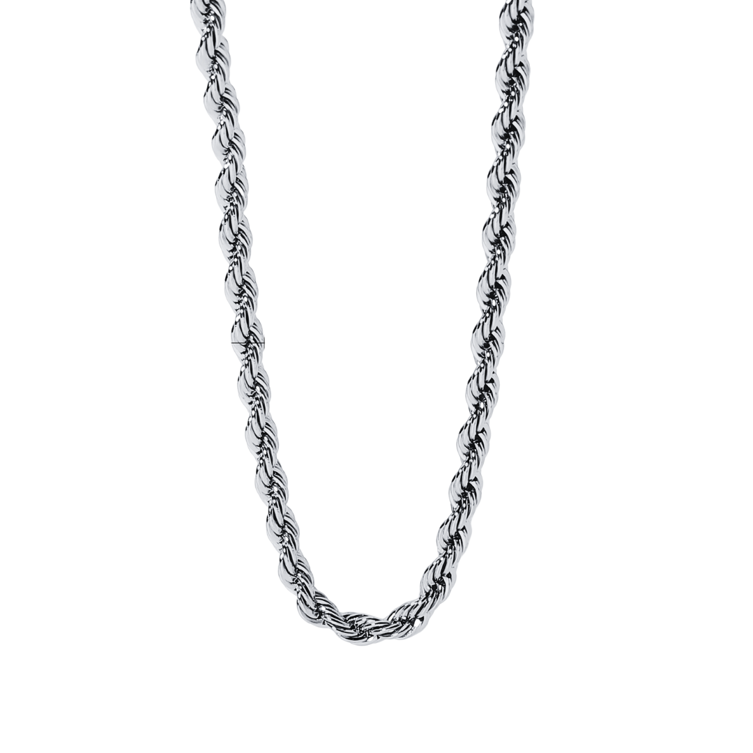 Isla – Collier aus welligem Kettendesign mit gedrehtem Effekt