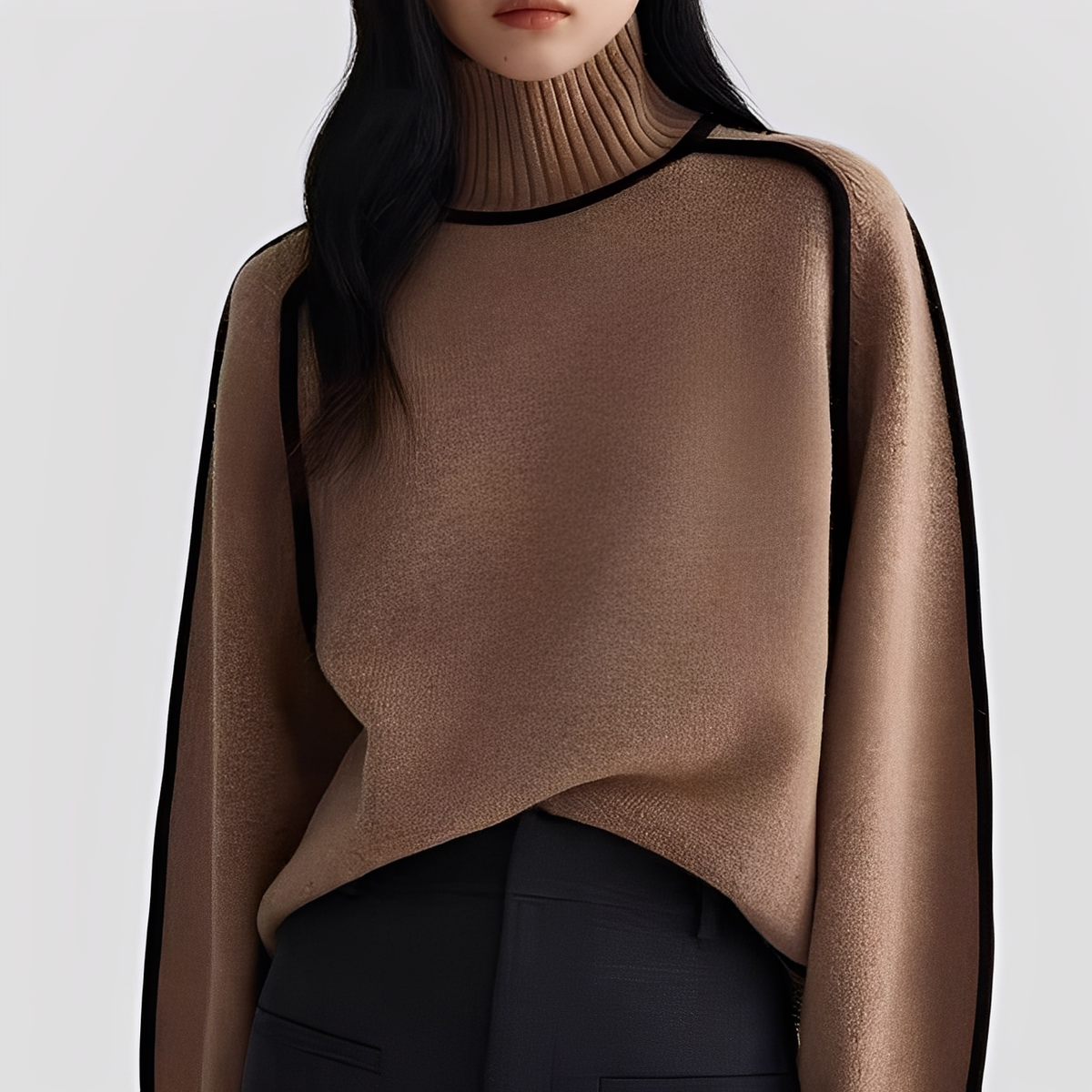 Azalea - Stilvoller und gemütlicher Rollkragenpullover