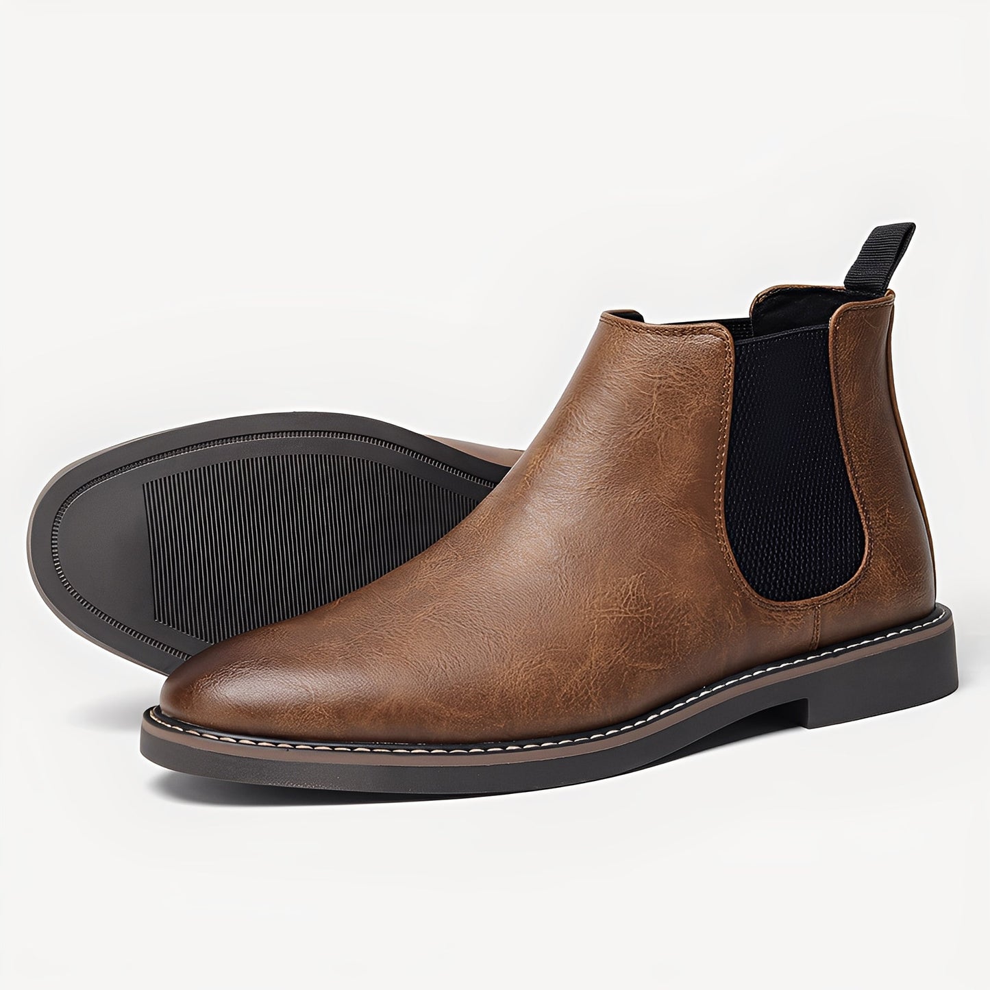 Clifton - Klassische Chelsea-Stiefel aus Leder für Männer